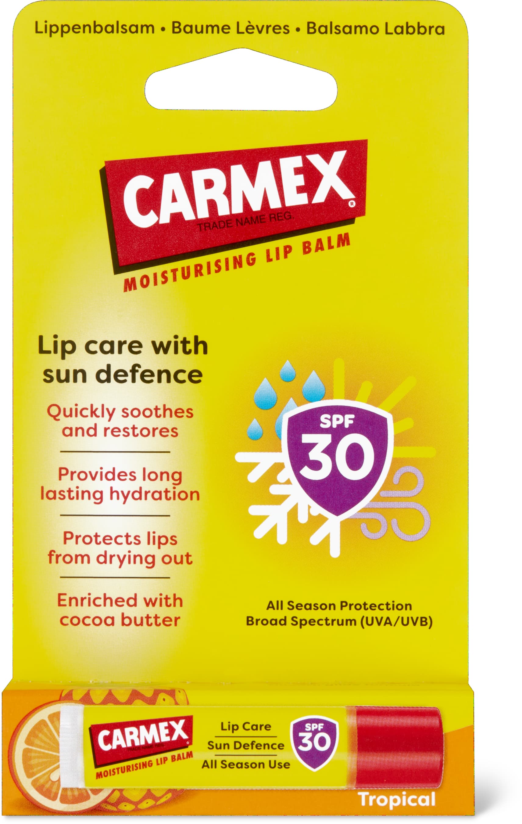 Lippenbalsam Sun Protect Tropical LSF 30